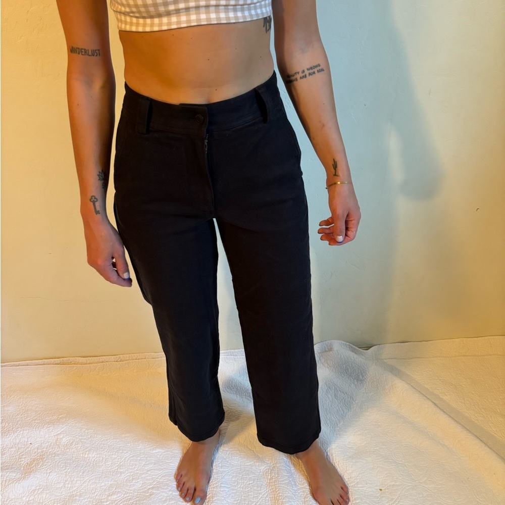Aritzia Navy Blue Cargo pants